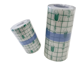 Tự dính PU vết thương mặc quần áo cuộn PU phim BĂNG BĂNG cho cố định - Product Image 3