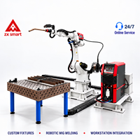 Table de soudage modulaire flexible pour bras robotisé, fabrication d'acier, atelier de travail des métaux