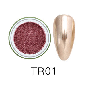 FS-<span class=keywords><strong>espejo</strong></span> mágico para salón de manicura, efecto cromado, Color metálico, pigmento dorado de lujo para esmalte de uñas en gel - Product Image 2