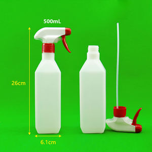 Flacone Spray <span class=keywords><strong>Vuoto</strong></span> in HDPE da 500ml, Bottiglia in Plastica per Alcool con Erogatore, Flacone Spray per <span class=keywords><strong>Acqua</strong></span>, Lozione, Liquidi con Tappo a Vite e Serigrafia - Product Image 2