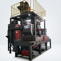 Machine de sablage automatique à bande métallique série QWD pour pièces moulées