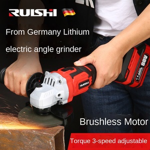 Industrielle 21V 125mm bürstenlose Akku-Winkels chl eifer 4.0AH Batterie-Elektro werkzeuge für die Oberflächen konditionierung - Product Image 2