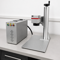 Machine de marquage laser à fibre de haute qualité pour la gravure de badges, cartes de visite et logos
