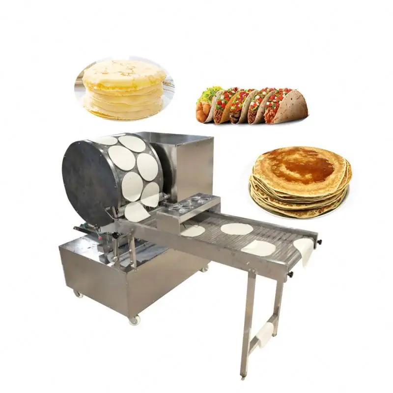 Vente chaude roti presse machine commerciale machine à pain pita lumpia emballage rouleau de printemps faire la machine