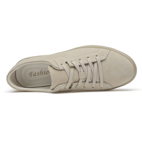 Chaussures de skateboard pour hommes baskets chaussures de skate en cuir nubuck bas à lacets appartements rétro fait à la main léger plat respirant