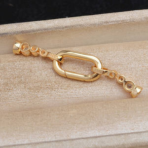 Accessoires DIY en argent S925, boucle de collier à double tête, boucle à épingle pour la fabrication de bijoux, pour créations personnalisées - Product Image 4