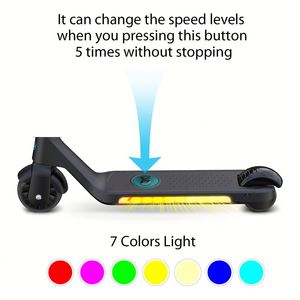 GYROOR Electronic Child Scooter 2 ruedas Scooter eléctrico E Kick Scooter eléctrico para niños - Product Image 5