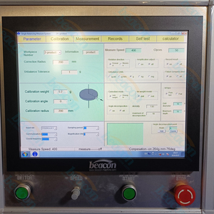 Máy bơm nước cánh quạt cân bằng máy YLD-100A một mặt Máy cân bằng đứng - Product Image 5