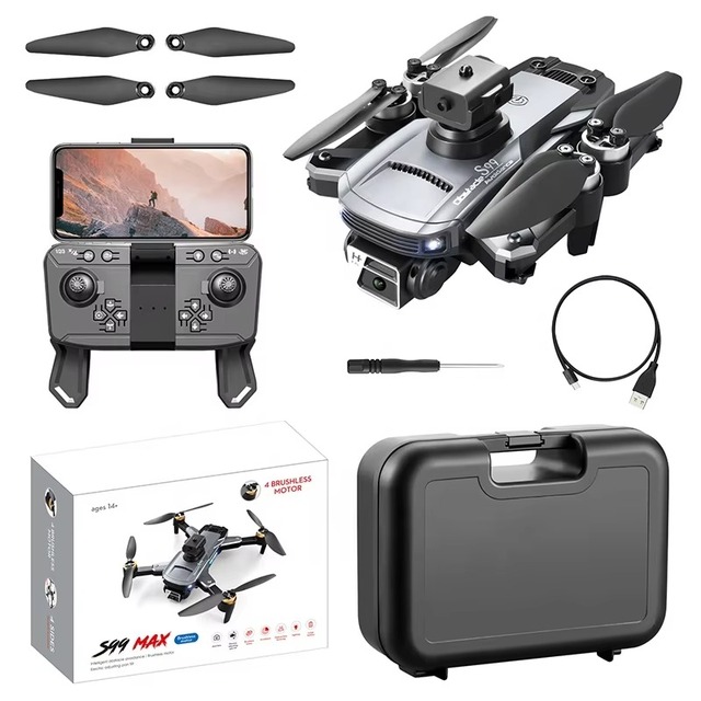 YT S99 Max 8k Drone Four Way Obstacle Avoidance Optical Flow Hovering Mini UAV HD Dual Camera FPV Race Drone