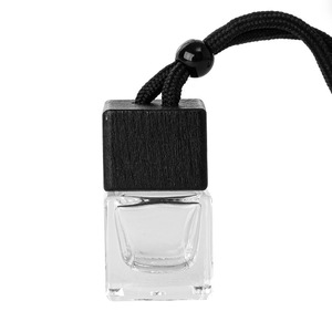Mini 8ml Glass Essential Oil <strong>Diffuser</strong> Bottle Wooden Cap Empty Hanging <strong>Clip</strong> Car Perfume <strong>Diffuser</strong> <strong>Vent</strong> <strong>Clip</strong> Air Freshener Package - Product Image 3