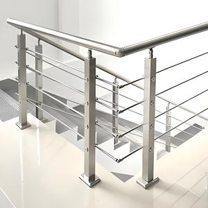 304 đương đại thép không gỉ khách sạn Văn phòng xây dựng hành lang lan can tay vịn lan can bảo vệ nền tảng nước rỉ sét - Product Image 1