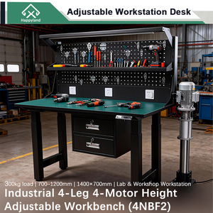 300kgs Load Capacity 4 Leg Standing Desk Frame with 4 Motors <strong>for</strong> Electric up and Down Adjustable Height <strong>Work</strong> <strong>Table</strong> - Product Image 3
