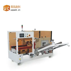 Automatic Bottom Sealer Case Erector Machine Carton Forming Machine