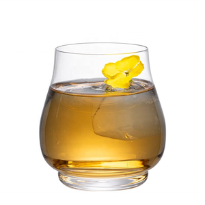 Bicchieri personalizzati di Whisky Rock Big ventre con fondo rotondo bicchiere da degustazione unici bicchieri di Whisky d'acqua di cristallo - Product Image 6