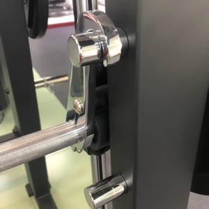 Máquina <span class=keywords><strong>Smith</strong></span> Comercial para Gimnasio, Construcción de Acero Resistente, con Bloqueo de Seguridad y Barra Ajustable - Product Image 2