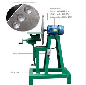 Ponceuse à disque verticale, polisseuse électrique, machine à bois, haute vitesse, précision, équilibrage dynamique - Product Image 5