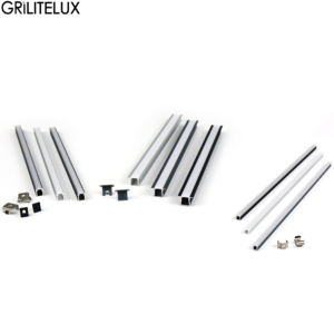 निविड़ अंधकार 1m 2m 3m V आकार हे आकार यू आकार अनुकूलित एलईडी प्रकाश के लिए एल्यूमीनियम प्रोफ़ाइल का नेतृत्व किया बार - Product Image 5