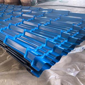 Tôles de Toiture Ondulées en Acier Prépeint Galvanisé PPGI de Haute Qualité, Couleur Personnalisée, Découpe, Soudure, Pliage, <span class=keywords><strong>Zinc</strong></span> - Product Image 2