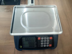 Básculas electrónicas portátiles de plástico de alta calidad, mini, con capacidad de 30 kg, pantalla LCD grande y función de conteo digital. - Product Image 5