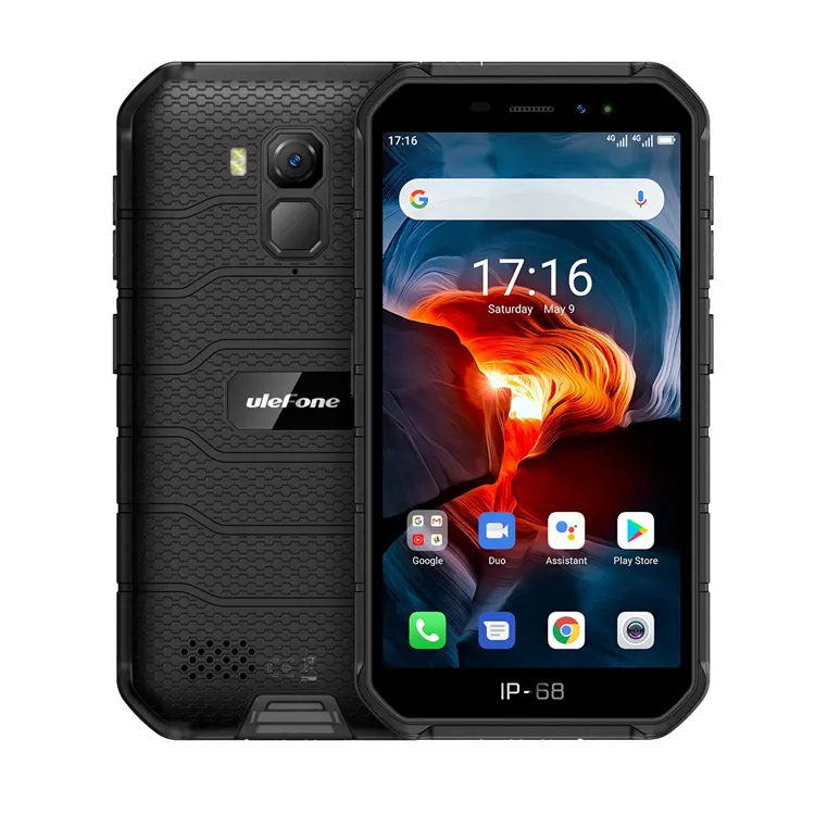 Ulefone Armor X7 Pro Android 10 Rugged Phone 4GB RAM Smartphone Waterproof IP68 NFC 4G LTE Mobile Phone