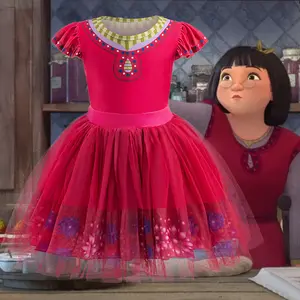 新电影女孩服装愿望阿莎大丽花公主服装儿童成人角色扮演服装万圣节嘉年华圣诞派对服装