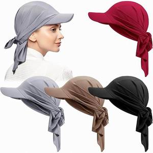 Foulard d'été pour <span class=keywords><strong>femme</strong></span>, couvre-chef <span class=keywords><strong>chimio</strong></span>, chapeau à visière, <span class=keywords><strong>bonnet</strong></span> - Product Image 1