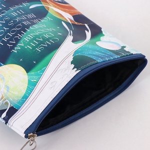 Sac de transport pour Bible personnalisé résistant à l'eau avec sangle de poignet détachable, étui à fermeture éclair en similicuir pour femmes - Product Image 4