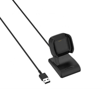 Chargeur USB pour montre connectée Fitbit Versa 1 2 3 Versa Lite, câble de charge, station d'accueil, support, accessoires pour montre connectée