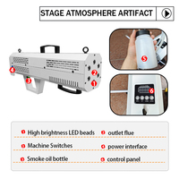 1500W RGB LED lumière pistolet à fumée pistolet à brouillard à main adapté aux fêtes DJ étapes fête de mariage Machine à fumée