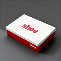 Boîte à chaussures en carton avec logo personnalisé impression numérique rigide et luxueuse boîte à chaussures avec logo de marque boîtes en papier pliantes pour chaussures vêtements