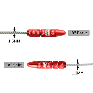 MUQZI-Embout de câble intérieur en aluminium pour manette de vitesse de vélo, pièces de cyclisme, embouts de câble de vélo de route de montagne - Product Image 3
