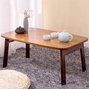 Bay window <b>table</b>, folding tatami <b>table</b>, low <b>table</b>, folding bed <b>table</b>, small dining <b>table</b>, coffee <b>table</b>, low-<b>legged</b> square - Product Image 1