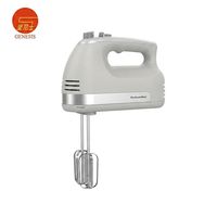 Nouveau batteur à main électrique 5 vitesses avec crochet pétrisseur et fouet à œufs 300W, appareil ménager pour la pâtisserie et l'usage en boulangerie