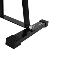 Support de rangement portable en métal Dingfeng pour plaques de poids, équipement de gym multifonctionnel pour entraînement de force, unisexe