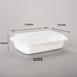 Oem ODM bán buôn cao qualitycontainer đặt bữa ăn chuẩn bị đóng gói container ăn trưa PP Container có nắp đậy - Product Image 6