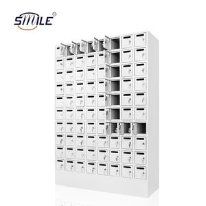 CHNSMILE Boîte aux lettres pour appartement avec plaque signalétique et compartiment de rangement verrouillable - Product Image 3
