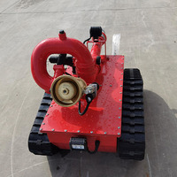 Plateforme robotique chenillée électrique flexible pour la lutte contre les incendies et la montée d'escaliers Guoxing RXR-MC80BD