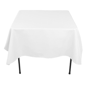 Custom White 100% Cotton Square Handmade Modern <b>Tablecloths</b> for Weddings Banquets | OEM Manufacturer Durable Eco-Friendly - Product Image 6