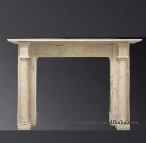 Western antique carrara мраморная колонна камин