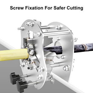 Éplucheur de canne à sucre manuel portable mini, type push-pull, machine à éplucher la canne à sucre en acier inoxydable - Product Image 6