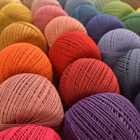Fil à tricoter en coton recyclé écologique, mélange de fils doux pour le crochet, matière douce et respectueuse de la peau, testée en laboratoire