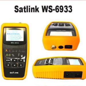 SATLINK WS-6933 Détecteur de satellite numérique <span class=keywords><strong>DVB</strong></span>-S2 avec lampe de poche et boussole, prise UK/US, type LNB - Product Image 3