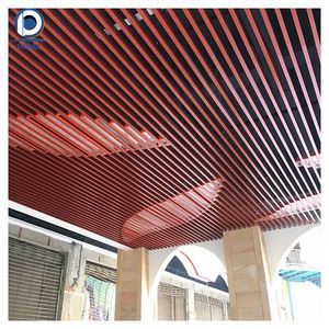 Soffitto a forma di <span class=keywords><strong>onda</strong></span> di Design PRIMA popolare curvo o di forma piatta su misura in materiale resistente finitura in alluminio deflettore - Product Image 2