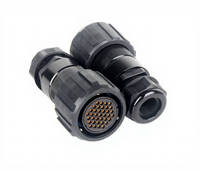 Konektor Audio Video Listrik Lampu Panggung 37 Pin Female Male Konektor Speaker