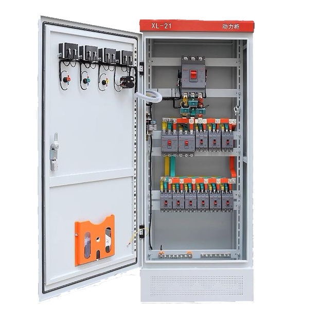 XL-21 Smart Monitoring Power Cabinet with HV&MV Voltage Control Panel Galvanized Steel for Industrial Use