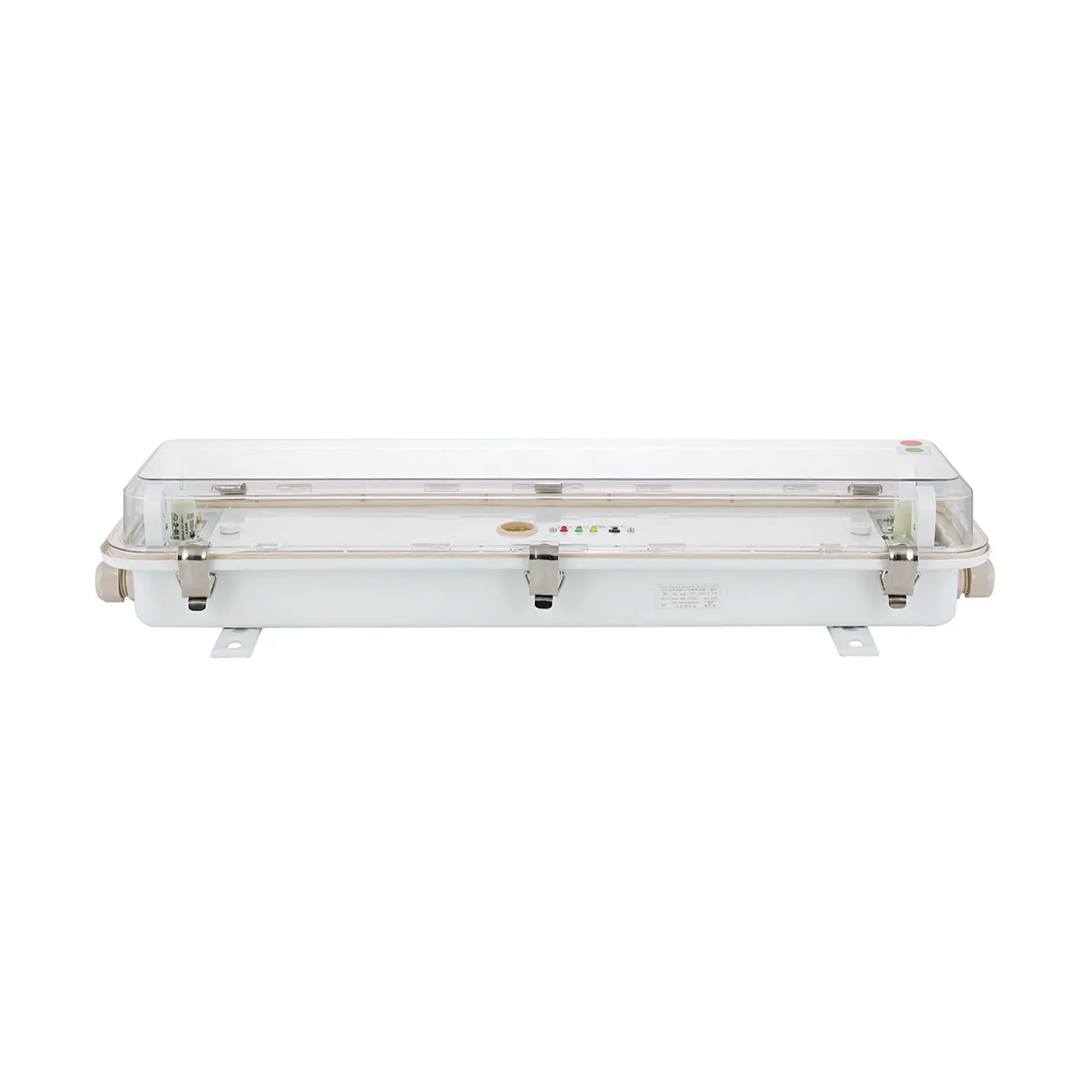JCY401-2 2x40W Fluorescent Pendant Light with 3-Hour Battery Backup Emergency Lamp for Ship Industry