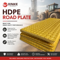 Meilleure vente de tapis de route de construction en PE à usage intensif tapis de protection du sol portable de haute qualité avec service de coupe
