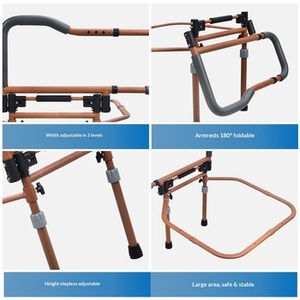 Bastone da Passeggio Ultraleggero in Alluminio per Anziani e Disabili, Altezza Regolabile, con Impugnature Confortevoli - Product Image 4
