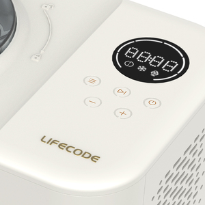 Lifecode mesin pembuat es krim kecil 1.2L, kompresor pembuat es krim melayani lembut untuk rumah - Product Image 5