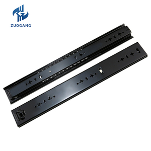 Công Nghiệp Màu Đen Phong Cách Mềm Đóng Ngăn Kéo Slide 3 Gấp Trượt Đường Sắt Cho Tủ & Màu Đen Phong Cách Đẩy Mở Đệm Cho Nhà Bếp Phòng Tập Thể Dục - Product Image 1